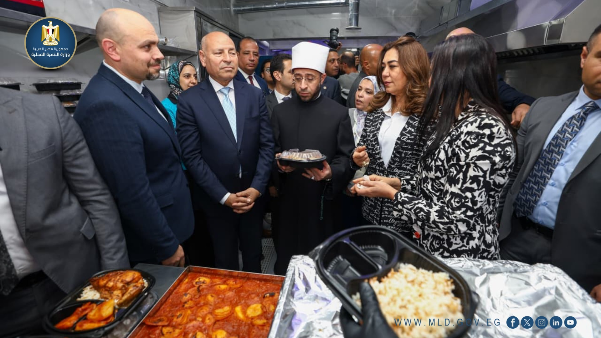 افتتاح مطبخ «المحروسة» برمسيس.. 4000 وجبة يوميًا لدعم الأسر الأولى بالرعاية بحضور 4 وزراء